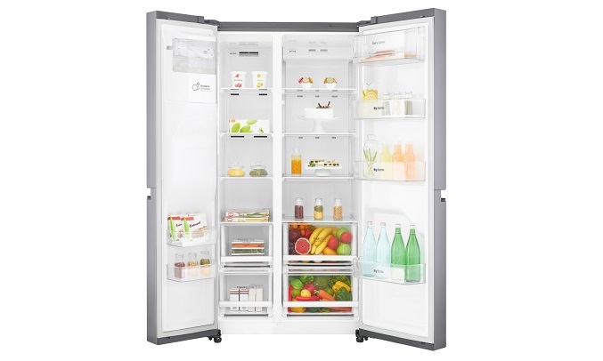 Tủ lạnh LG Inverter 601 lít GR-D247JDS - Bộ lọc kháng khuẩn khử mùi Nano Carbon