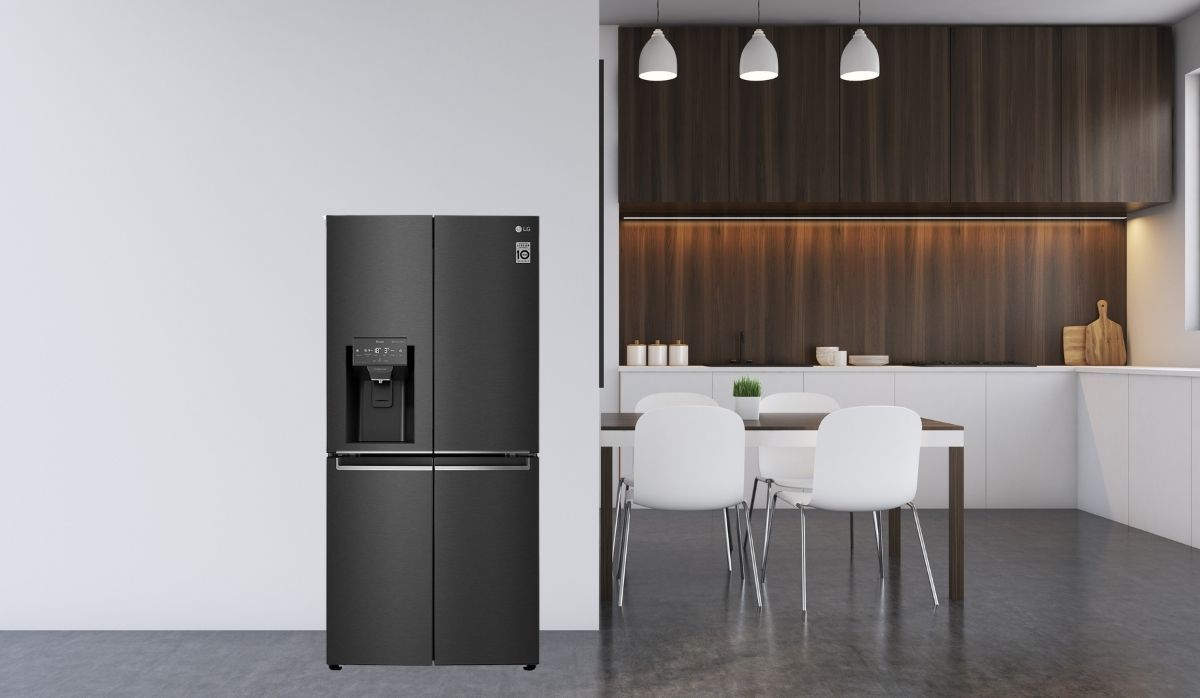 Tủ lạnh LG Inverter 494 lít GR-D22MB - Thiết kế