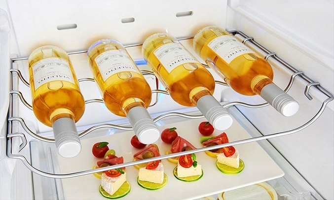 Tủ lạnh LG Inverter 601 lít GR-X247JS - Giá để rượu bảo quản rượu ở nhiệt độ tối ưu