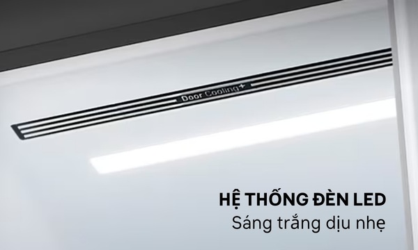 Tủ lạnh LG Inverter 635 lít GR-X257BL - Đèn led chiếu sáng