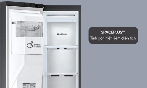 Tủ lạnh LG Inverter 635 lít GR-X257MC làm đá tinh gọn SpacePlus™