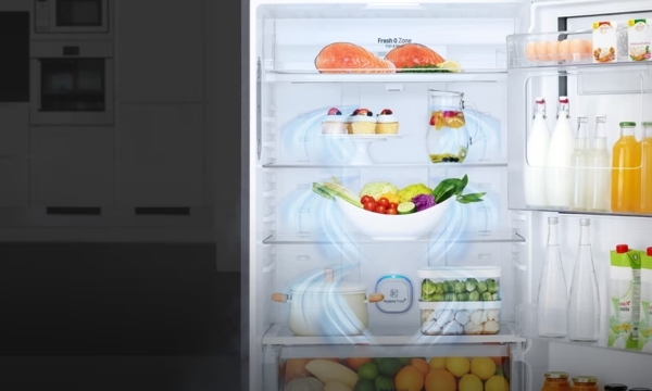 Tủ lạnh LG Inverter 243 lít GV-B242WB - Công nghệ Multi Air Flow