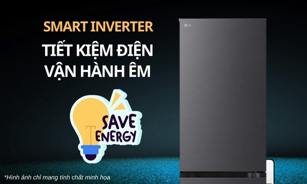 Tủ lạnh LG Inverter 335 lít LBB33BLM