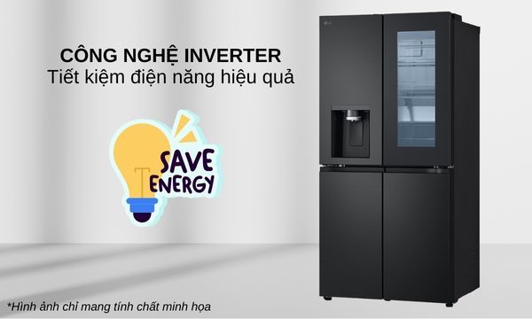 Tủ lạnh LG Inverter 508 lít LFI50BLMAI