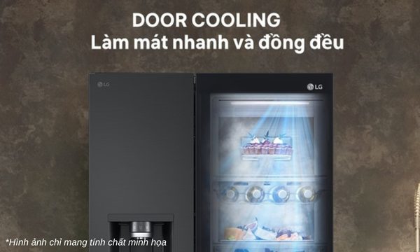 Tủ lạnh LG Inverter 508 lít LFI50BLMAI