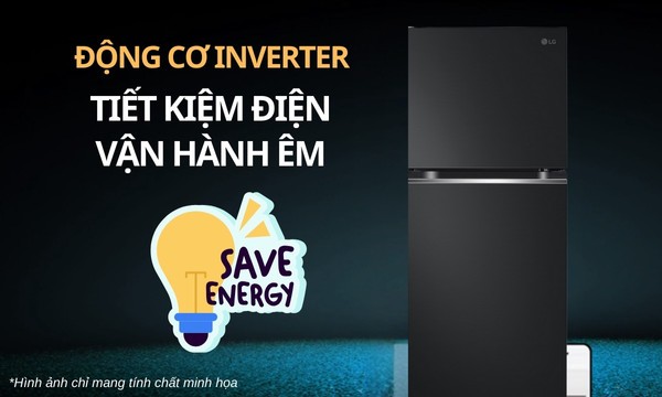 Tủ lạnh LG Inverter 315 lít LTB31BLM