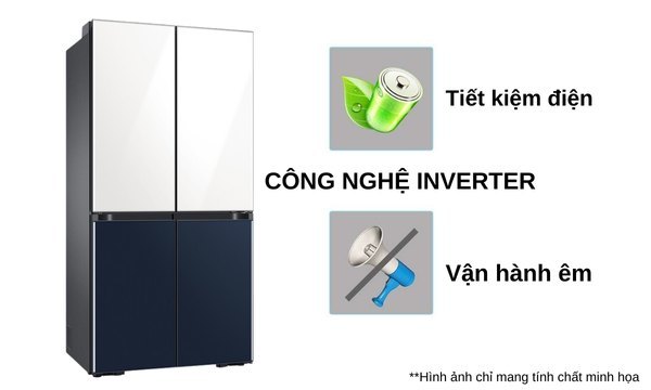 Tủ lạnh Samsung Inverter 599 lít RF60A91R177/SV