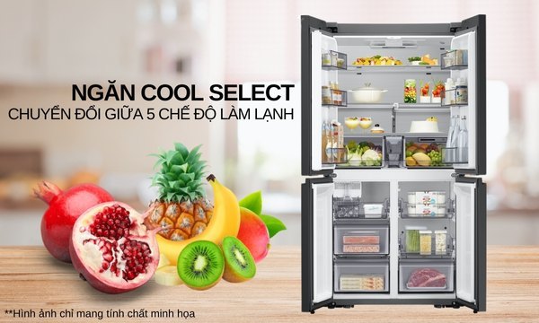 Tủ lạnh Samsung Inverter 599 lít RF60A91R177/SV
