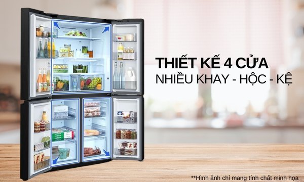 Tủ lạnh Samsung Inverter 599 lít RF60A91R177/SV