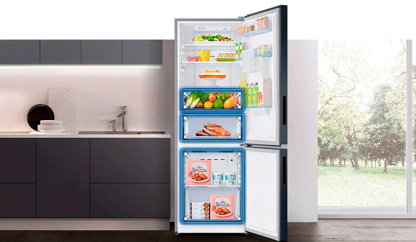 Tủ lạnh Samsung Inverter 276 lít RB27N4010DX thiết kế mới hiện đại
