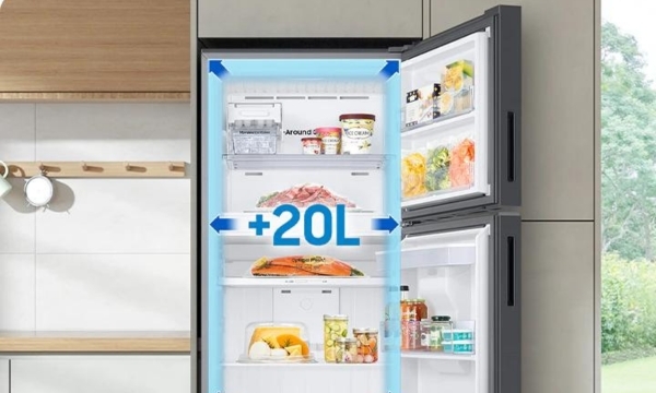 Tủ lạnh Samsung Inverter RT47CB66868ASV - Mở rộng không gian lưu trữ