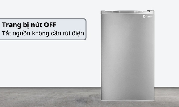 Tủ lạnh Mini Casper 95 lít RO-95PG - Có nút Off tắt nguồn không cần rút điện