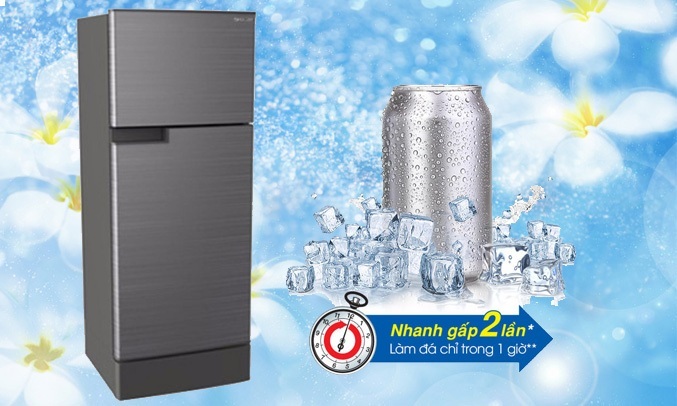 Tủ lạnh Sharp Inverter 165 lít SJ-X176E-DSS Chức năng làm đá nhanh chóng