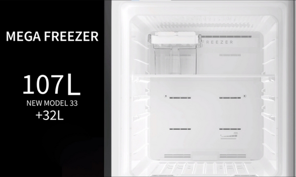 Tủ lạnh Sharp Inverter 330 lít SJ-XP352AE-DS - Ngăn đông dung tích lớn 107L
