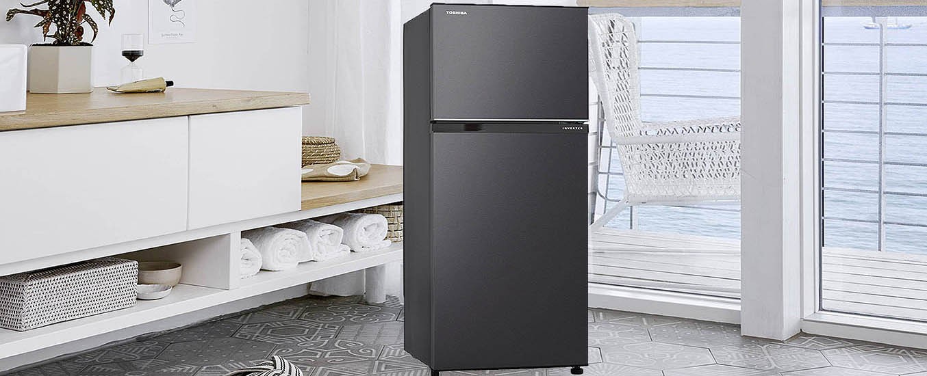 Tủ lạnh Toshiba Inverter 253 lít GR-B31VU (SK) sang trọng