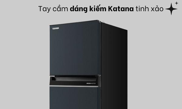 Tủ lạnh Toshiba Inverter 233 lít GR-RT303WE-PMV(52) tay cầm kiếm katana