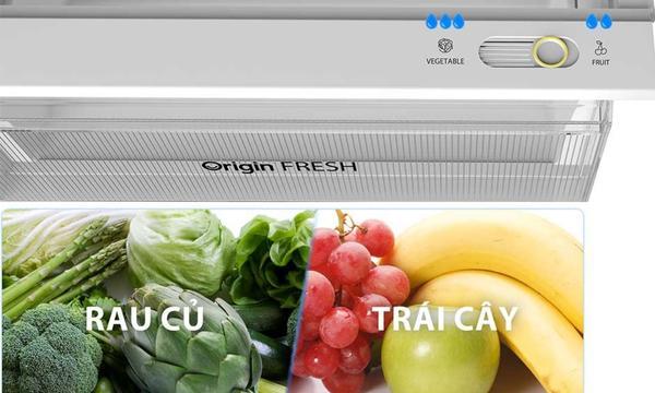 Tủ lạnh Toshiba Inverter 338 lít GR-RT468WE-PMV(58)-MM - Ngăn rau Origin Fresh