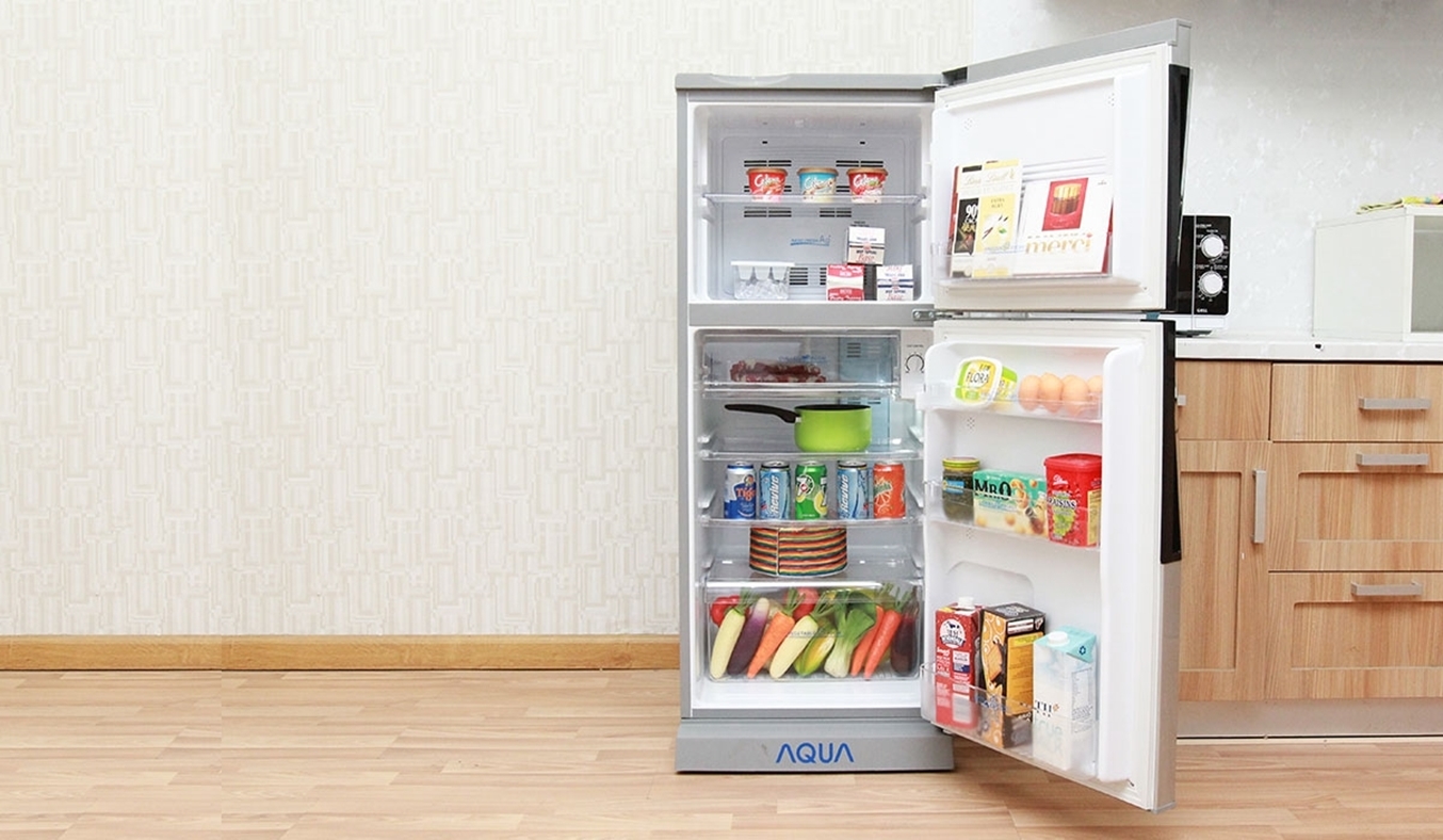Tủ Lạnh Aqua 123 lít AQR-125EN (SS)