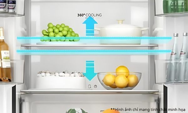 Tủ lạnh Aqua Inverter 469 lít AQR-M536XA(WGB)