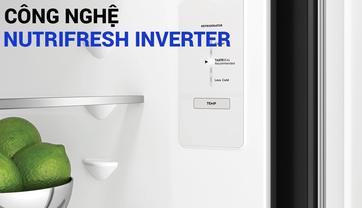 Tủ lạnh Electrolux Inverter 308 lít EBB3442K-A