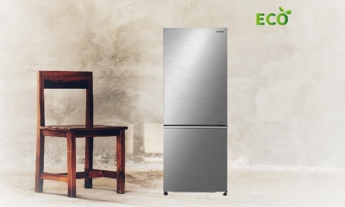 Tủ lạnh Hitachi Inverter 275 lít R-B330PGV8 (BSL)- Cảm biến Eco thông minh