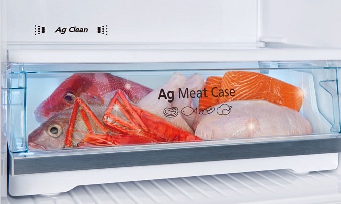Tủ lạnh Panasonic Inverter 268 lít NR-BL300GKVN - Ngăn đông Ag Meat
