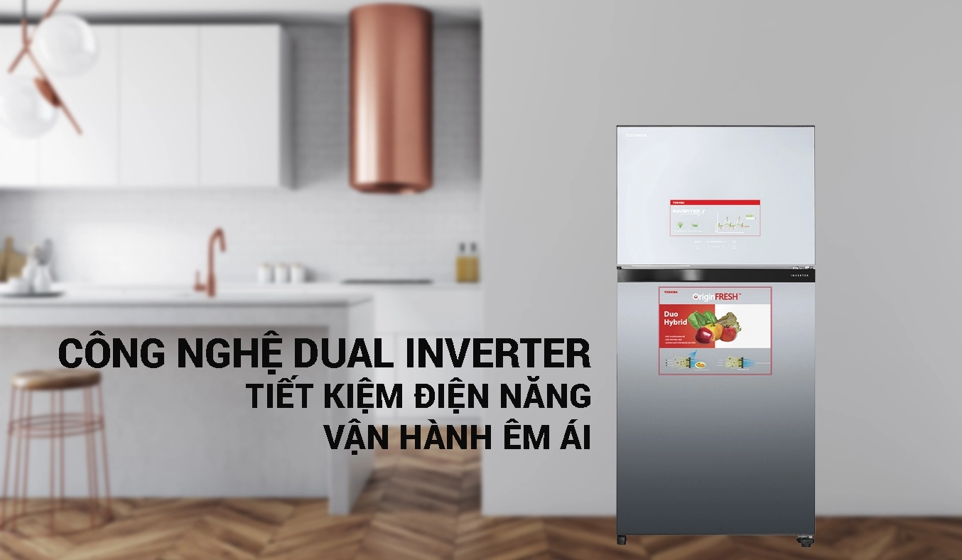 Tủ lạnh Toshiba Inverter 555 lít GR-AG58VA(X) -