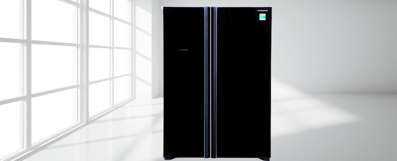 Tủ lạnh Hitachi Inverter 605 lít R-FS800PGV2 (GBK) - Tủ lạnh Hitachi Inverter siêu tiết kiệm điện