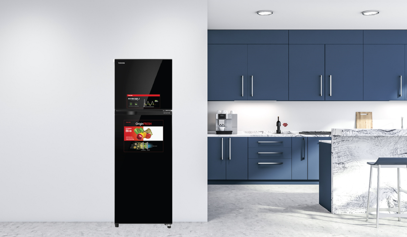 Tủ lạnh Toshiba Inverter 330 lít GR-AG39VUBZ (XK1) - Tủ lạnh sở hữu thiết kế hiện đại và sang trọng 
