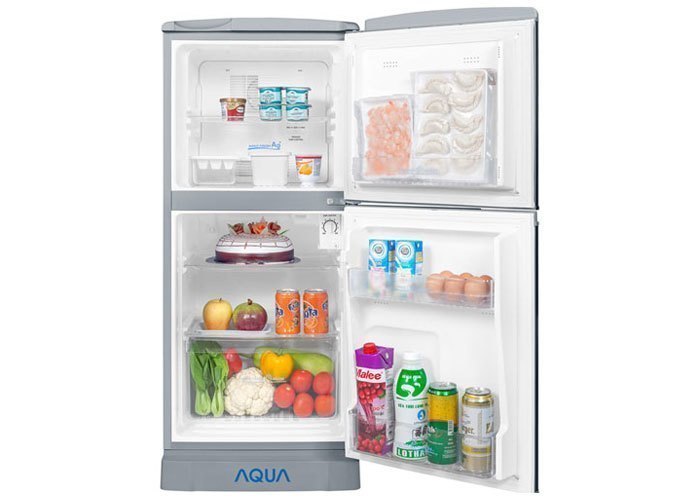 Tủ lạnh Aqua 110 lít AQR-125AN bạc bán trả góp 0% tại Nguyễn Kim