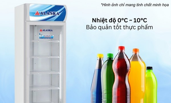 Tủ mát Alaska 342 lít LC-633H
