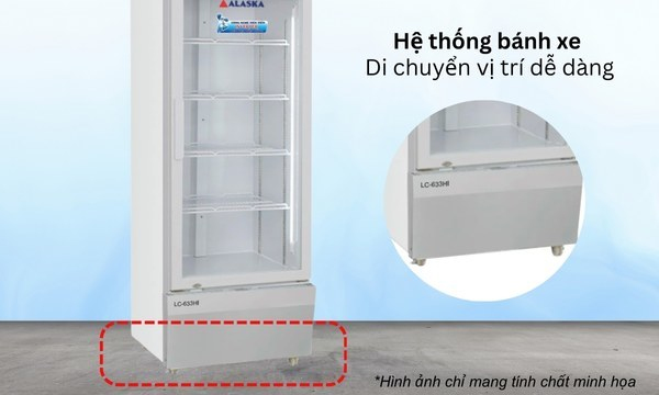 Tủ mát Alaska 342 lít LC-633H