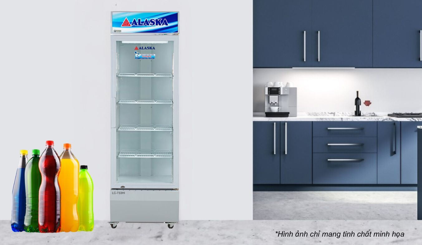 Tủ mát Alaska Inverter 382 lít LC-733HI Chính Hãng, Giá Tốt | Nguyễn Kim