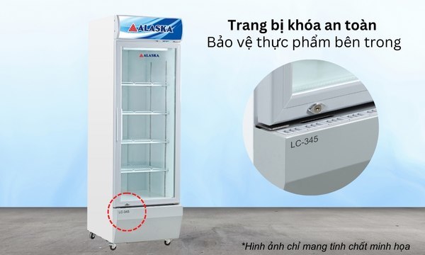 Tủ mát Alaska 345 lít LC-345