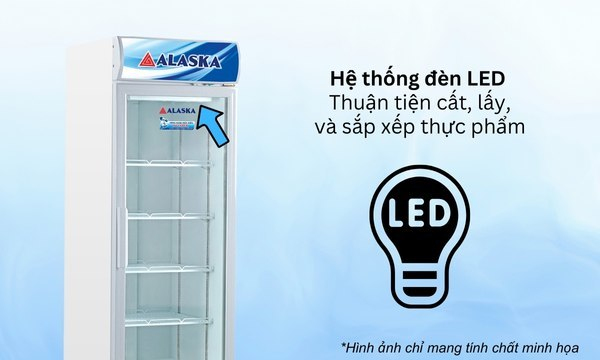 Tủ mát Alaska 345 lít LCI-345