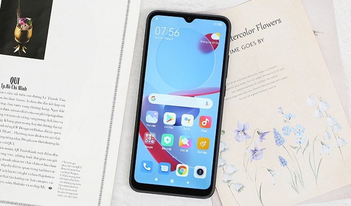 Điện thoại Xiaomi Redmi 9C 3GB/64GB Xám - Màn hình giọt nước thời thượng