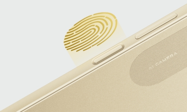 Điện thoại OPPO A17K - Cảm biến vân tay cạnh bên