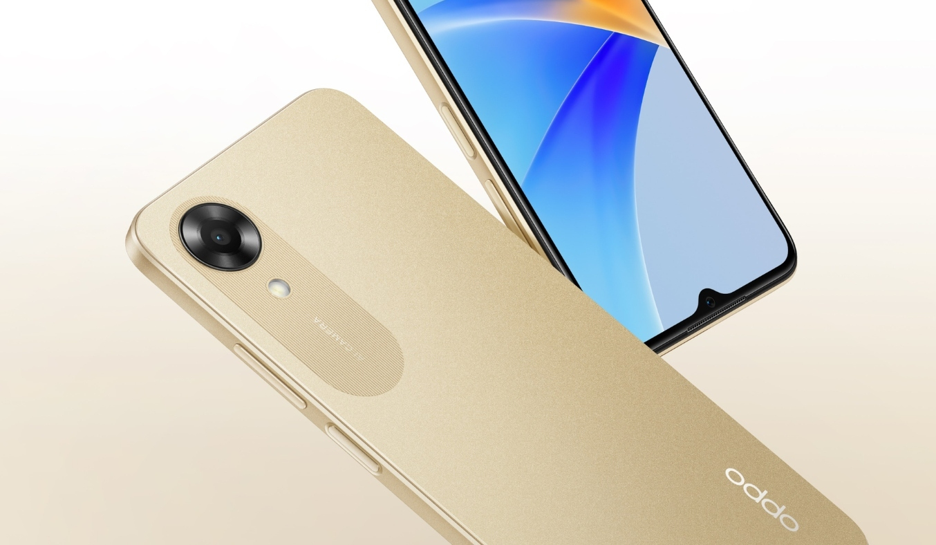 Điện thoại OPPO A17K - Thiết kế mỏng nhẹ