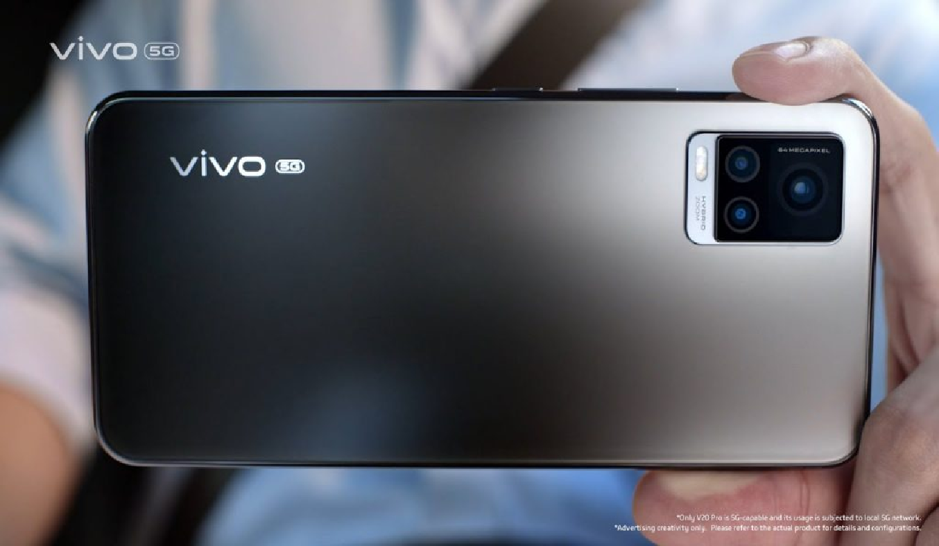 Điện thoại Vivo V20 (8GB/128GB) Đen - Hiệu năng mạnh mẽ, thao tác mượt mà, cảm nhận không độ trễ