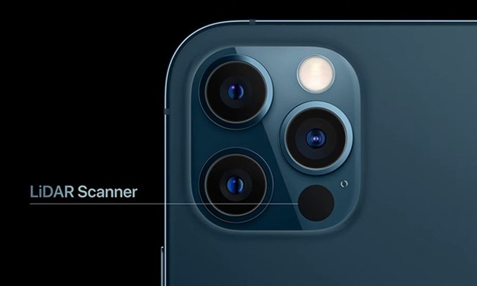 Điện thoại iPhone 12 Pro Max 256GB Xanh Hệ thống 3 camera siêu sắc nét