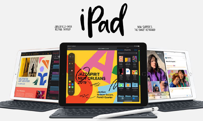 Máy tính bảng iPad 10.2 inch Wifi 128GB MYLF2ZA/A Vàng (2020) - iPadOS 14 trang bị nhiều tính năng mới