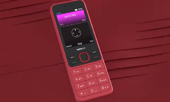 Điện thoại Nokia 150 Đỏ - Thiết kế hiện đại, nhỏ gọn