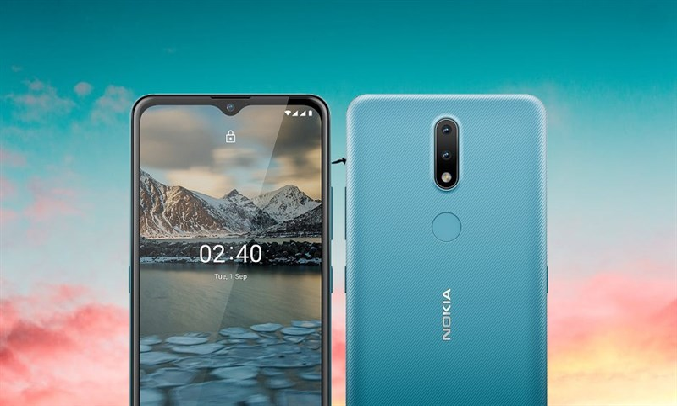 Điện thoại Nokia 2.4 Xanh - Bộ đôi camera sau bắt trọn mọi khoảnh khắc