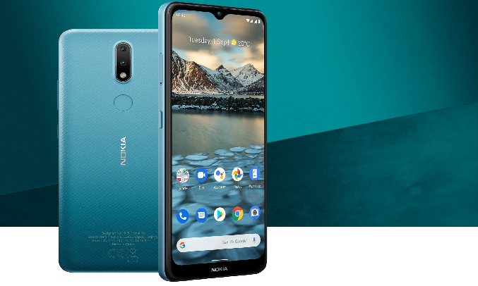 Điện thoại Nokia 2.4 Xanh - Lưu trữ thoải mái