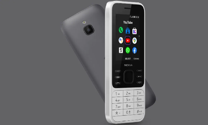 Điện thoại Nokia 6300 4G Đen Xám - Màn hình hiển thị 2.4 inch