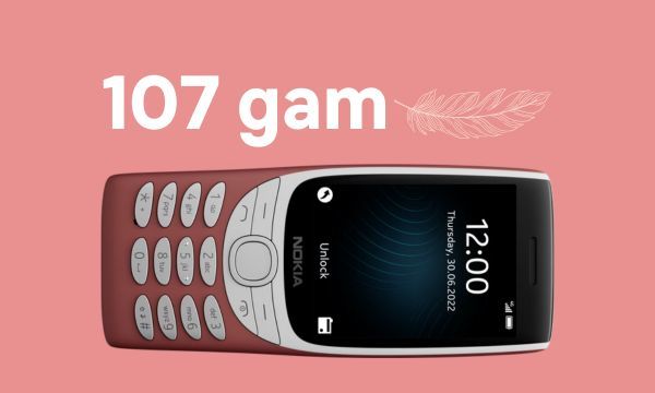 Điện thoại Nokia 8210 4G trọng lượng nhẹ