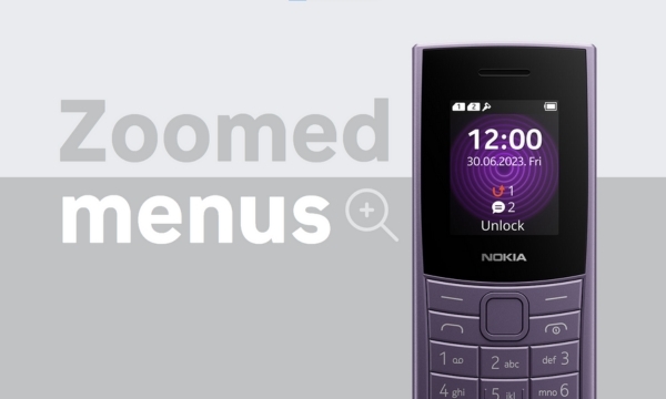 Điện thoại Nokia 110 4G Pro thao tác nhanh gọn