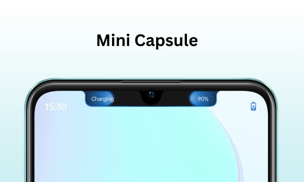 Điện thoại Realme C51 có mini capsule