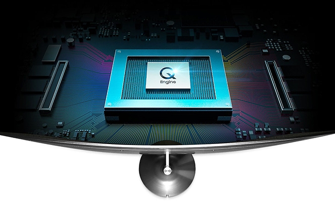 Tivi QLED 65 inch Samsung QA65Q6FNAKXXV Q Engine mạnh mẽ