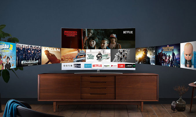 Tivi QLED Samsung QA75Q7FAMKXXV màu sắc trung thực